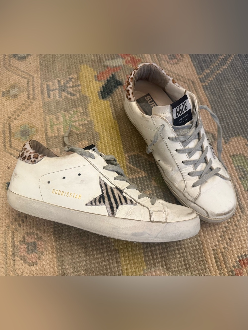 Golden Goose zebra 🦓 star